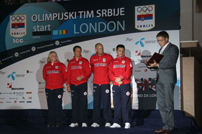 Zorana Arunovic, Damir Mikec, Nemanja Mirosavljev i Andrija Zlatic